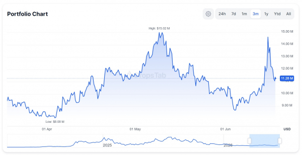 Портфель мемкоин-кита Мурада упал на 80% от пиковых значений