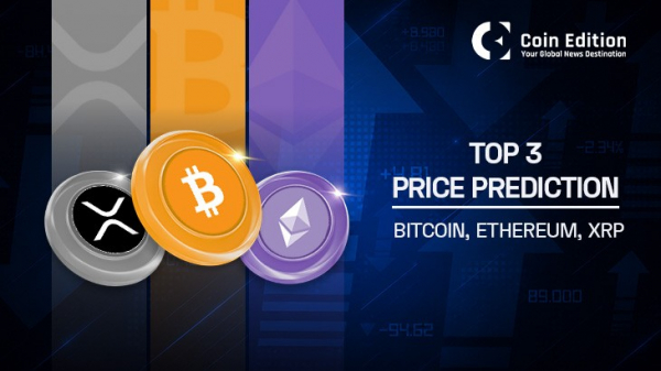 Топ-3 прогноза по цене: Bitcoin, Ethereum, XRP &mdash; BTC лидирует в консолидации рынка, в то время как ETH и XRP защищают бычью структуру