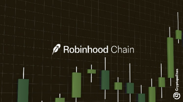 Объем торгов на децентрализованной бирже Robinhood достиг 563,9 млн долларов, увеличившись в 10 раз за день